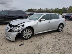 Infiniti g37 Base salvage cars for sale: 2012 Infiniti G37 Base