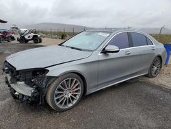 Salvage cars for sale at North Las Vegas, NV auction: 2015 Mercedes-Benz S 550