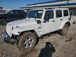 Salvage cars for sale at Earlington, KY auction: 2014 Jeep Wrangler Unlimited Sahara