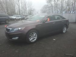 Salvage cars for sale at Portland, OR auction: 2012 KIA Optima LX