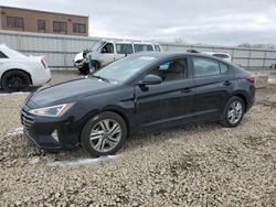 Salvage cars for sale from Copart Kansas City, KS: 2020 Hyundai Elantra SEL