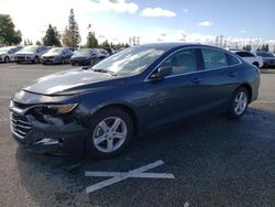 Chevrolet Malibu LS salvage cars for sale: 2020 Chevrolet Malibu LS