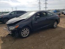 Honda Civic EX salvage cars for sale: 2012 Honda Civic EX