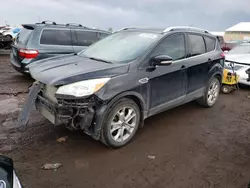 Ford salvage cars for sale: 2015 Ford Escape Titanium