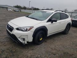 Subaru salvage cars for sale: 2021 Subaru Crosstrek Sport