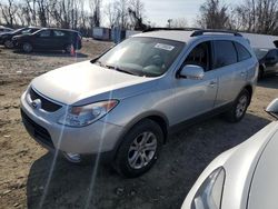 Salvage cars for sale at Baltimore, MD auction: 2010 Hyundai Veracruz GLS