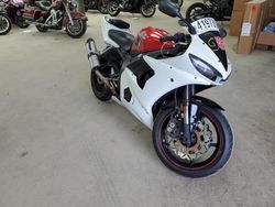 Salvage cars for sale from Copart Hampton, VA: 2005 Yamaha YZFR6 L