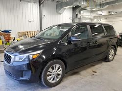 KIA Sedona LX salvage cars for sale: 2015 KIA Sedona LX