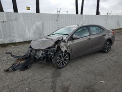 Toyota salvage cars for sale: 2017 Toyota Corolla L