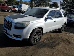 Salvage cars for sale from Copart Denver, CO: 2016 GMC Acadia SLT-2