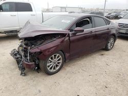 Salvage cars for sale from Copart Temple, TX: 2017 Ford Fusion SE