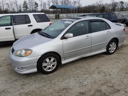 Salvage cars for sale at Spartanburg, SC auction: 2007 Toyota Corolla CE