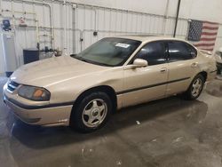 Chevrolet Impala LS salvage cars for sale: 2000 Chevrolet Impala LS