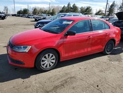 Salvage cars for sale from Copart Denver, CO: 2013 Volkswagen Jetta Base