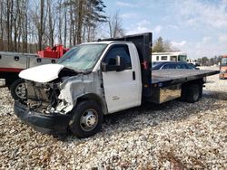 Salvage trucks for sale at West Warren, MA auction: 2019 Chevrolet Express G4500