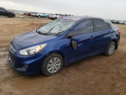 Salvage cars for sale from Copart Amarillo, TX: 2016 Hyundai Accent SE