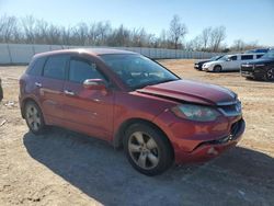 Salvage cars for sale at Oklahoma City, OK auction: 2007 Acura RDX Technology