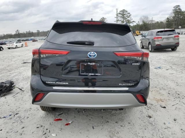 2021 Toyota Highlander Hybrid Platinum