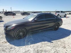 Salvage cars for sale at New Braunfels, TX auction: 2019 Mercedes-Benz C300