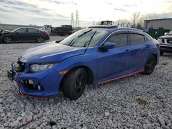 Honda salvage cars for sale: 2019 Honda Civic EX