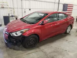 Salvage cars for sale from Copart Avon, MN: 2016 Hyundai Elantra SE