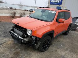 Salvage cars for sale at Mcfarland, WI auction: 2020 Jeep Renegade Latitude