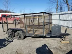 Salvage trucks for sale at West Mifflin, PA auction: 2006 AFG Trailer