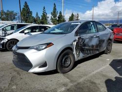 Toyota salvage cars for sale: 2018 Toyota Corolla L