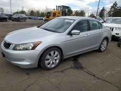 Honda salvage cars for sale: 2008 Honda Accord EXL