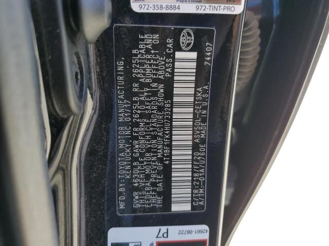 2017 Toyota Camry LE