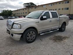 Salvage cars for sale at Opa Locka, FL auction: 2008 Lincoln Mark LT
