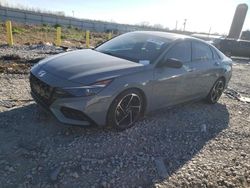 Flood-damaged cars for sale at auction: 2022 Hyundai Elantra N Line