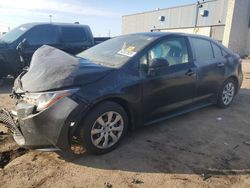 Salvage cars for sale at Woodhaven, MI auction: 2020 Toyota Corolla LE