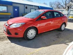 Salvage cars for sale at Wichita, KS auction: 2014 Ford Focus SE