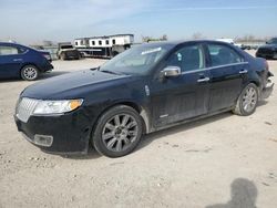 Salvage cars for sale at Kansas City, KS auction: 2012 Lincoln MKZ Hybrid