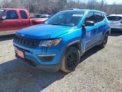 Jeep salvage cars for sale: 2018 Jeep Compass Sport