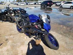 Salvage motorcycles for sale at Sun Valley, CA auction: 2023 Yamaha YZFR7