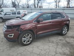 Salvage cars for sale at West Mifflin, PA auction: 2016 Ford Edge SEL