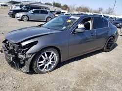 Infiniti G37 Base salvage cars for sale: 2010 Infiniti G37 Base