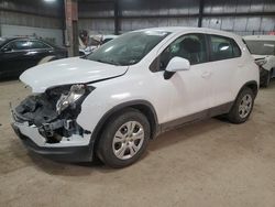 Chevrolet salvage cars for sale: 2016 Chevrolet Trax LS