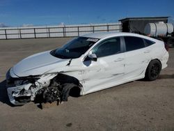 Salvage cars for sale from Copart Fresno, CA: 2017 Honda Civic LX