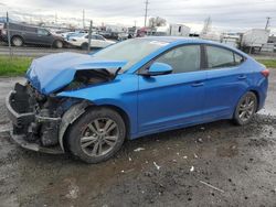 Hyundai Elantra SE salvage cars for sale: 2017 Hyundai Elantra SE