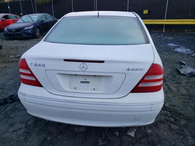 2005 Mercedes-Benz C 240 4matic