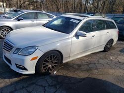 Salvage cars for sale at Austell, GA auction: 2011 Mercedes-Benz E 350 4matic Wagon