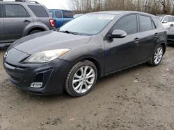 Salvage cars for sale from Copart Arlington, WA: 2010 Mazda 3 S