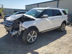 Salvage cars for sale from Copart Arcadia, FL: 2018 Ford Explorer Limited