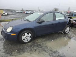 Salvage cars for sale at Eugene, OR auction: 2005 Dodge Neon Base