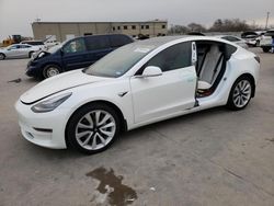 Tesla Vehiculos salvage en venta: 2020 Tesla Model 3