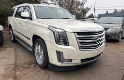 Salvage cars for sale from Copart Portland, OR: 2015 Cadillac Escalade ESV Platinum