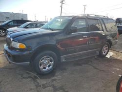 Salvage cars for sale at Chicago Heights, IL auction: 2001 Lincoln Navigator